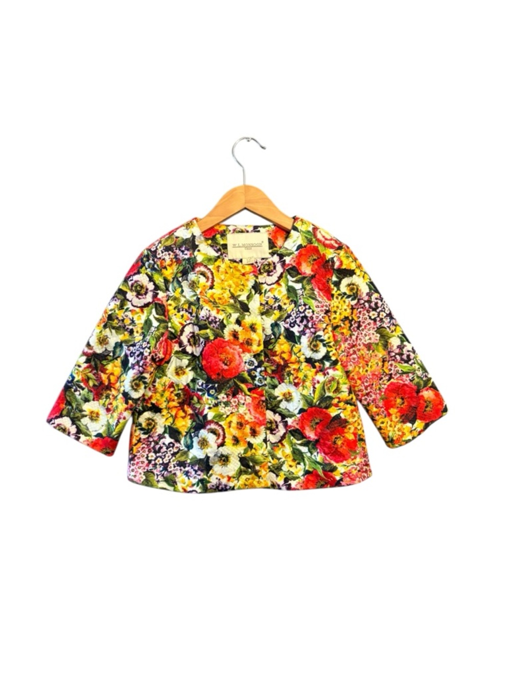 Monsoon Bright Floral Multicolor Jacket
